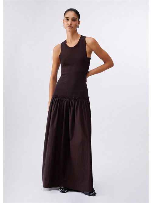 Dress woman brown LIU JO | WA6466MS55N/91109